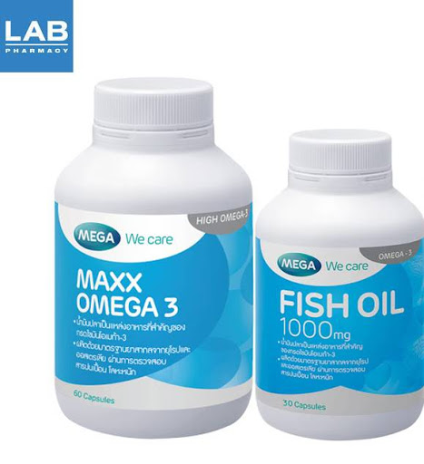 MEGA Maxx Omega 3 60 Fish Oil 30 LAB Live Healthy